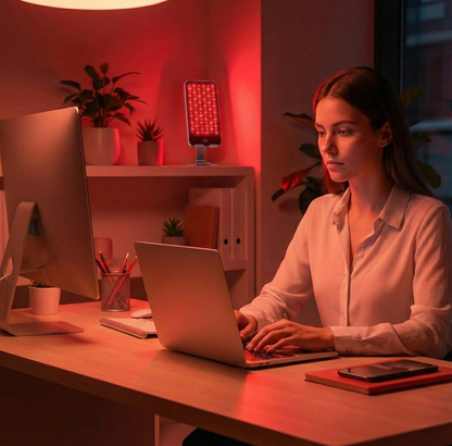 Panel de Terapia de Luz Roja e Infrarroja Portátil | Jaque Check®