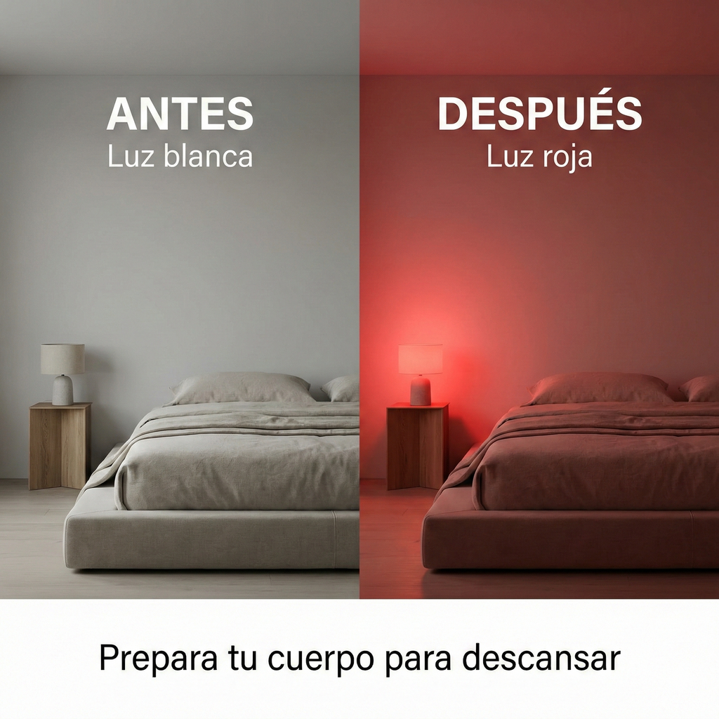 Bombilla LED Roja