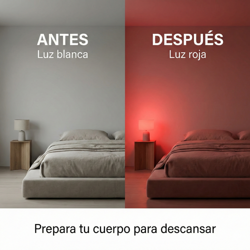 Bombilla LED Roja