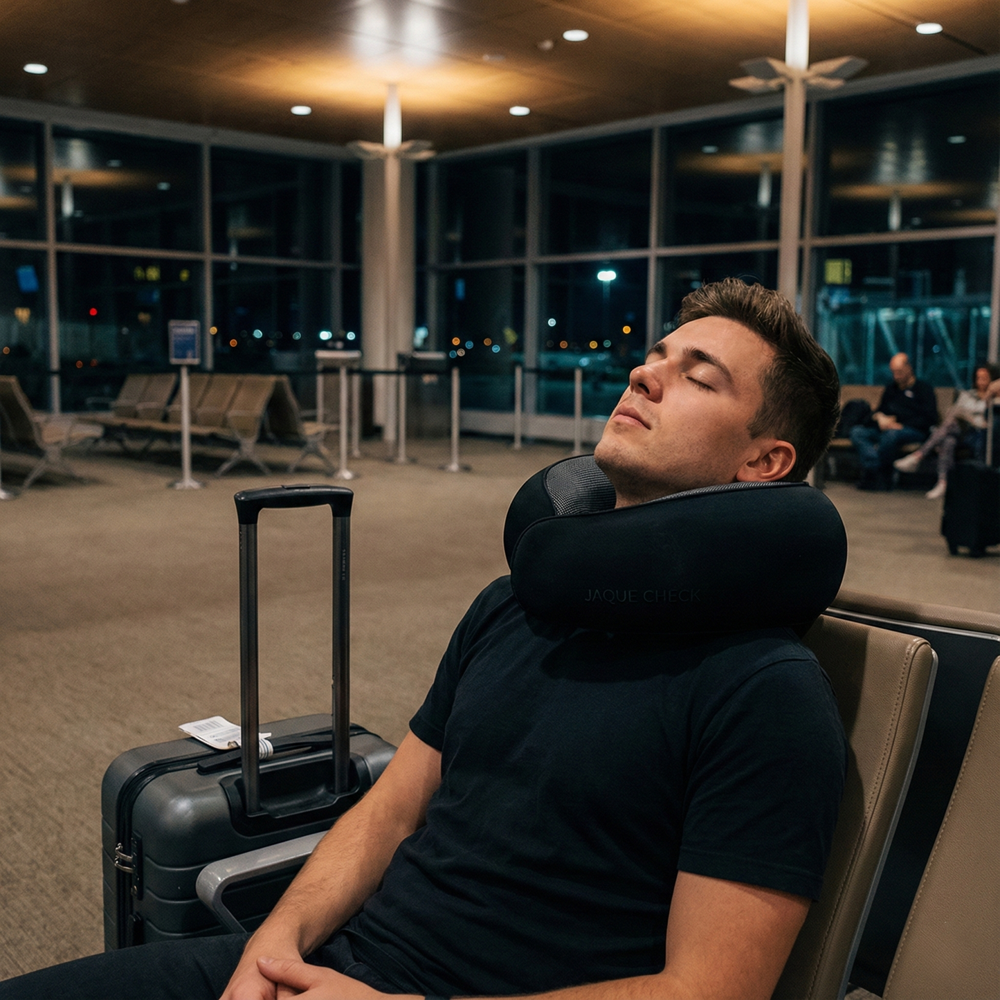 Almohada de Viaje Ergonómica | Jaque Check®