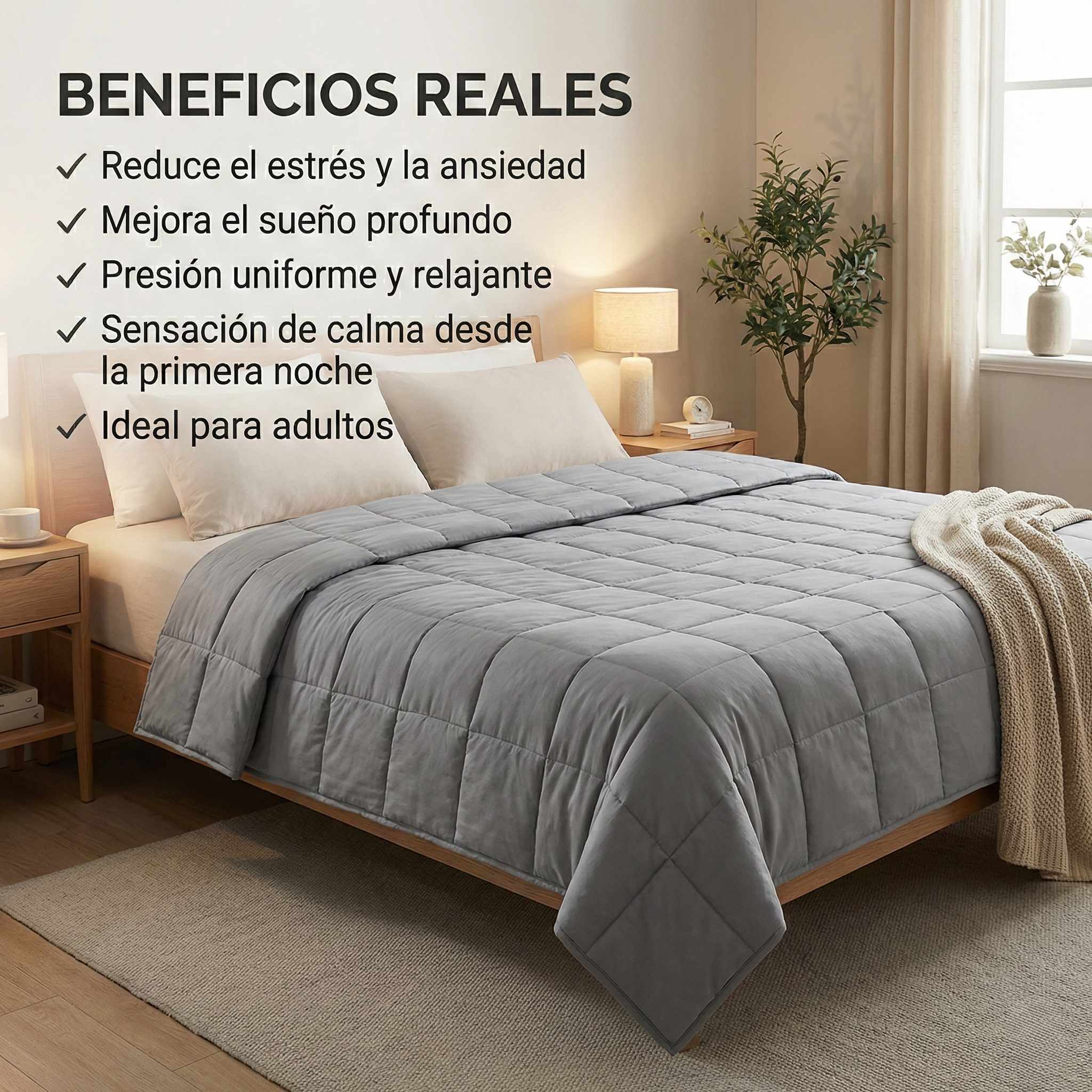 Manta Antiestrés con Peso