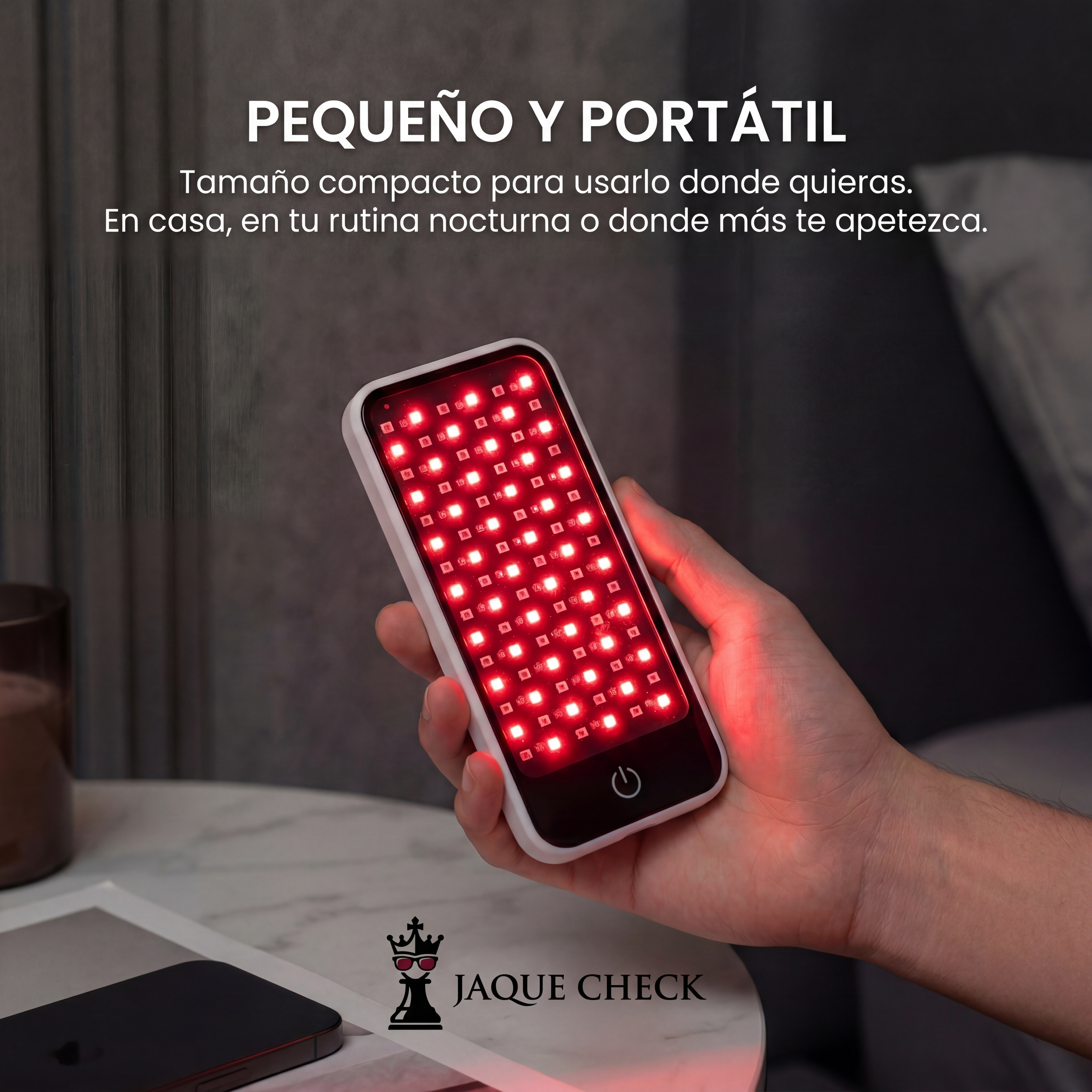 Panel de Terapia de Luz Roja e Infrarroja Portátil